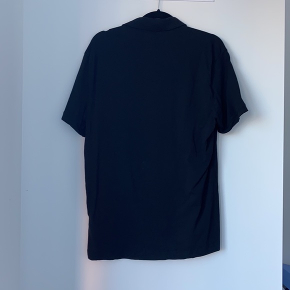 Mens: black H&M polo slim fit medium - Picture 3 of 3